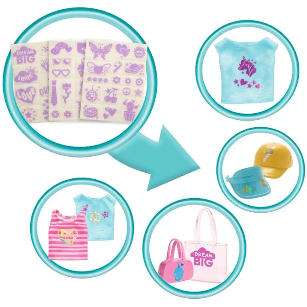 Barbie Divatbutik ruhatervező játékszett - Mattel kép 5