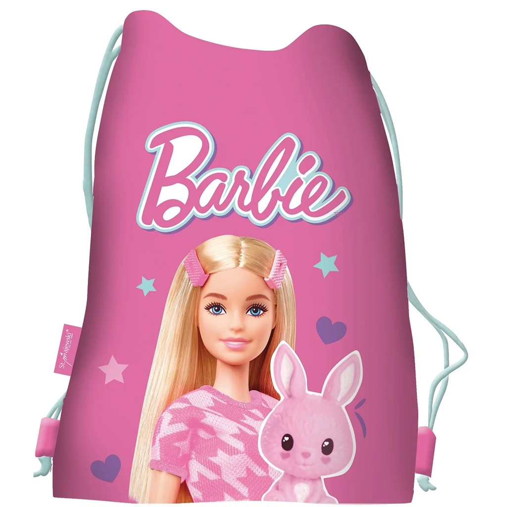 Barbie tornazsák, sportzsák 34x43cm