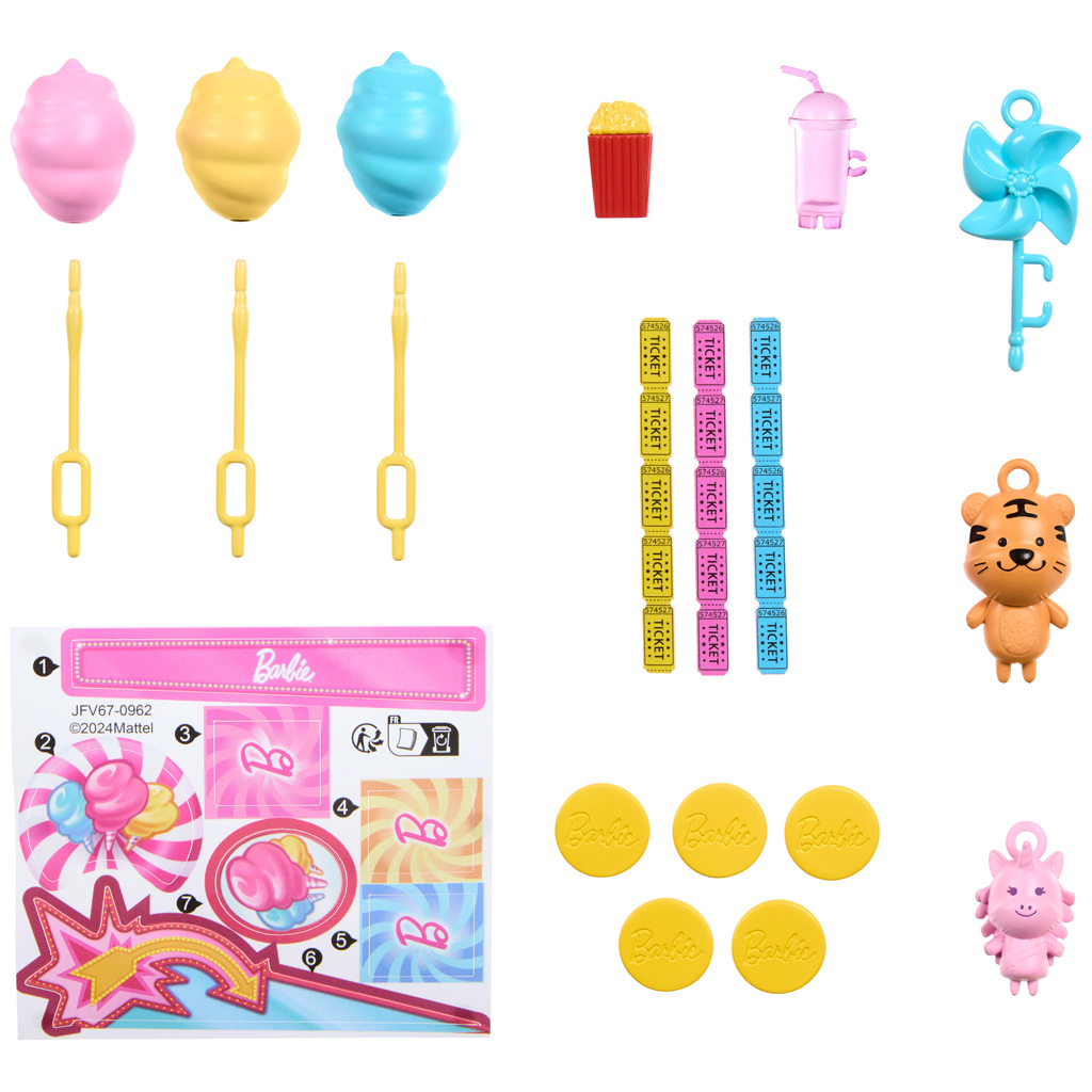 Barbie Mysteries: Beach Detectives - Vattacukor stand játékszett babával - Mattel kép 5