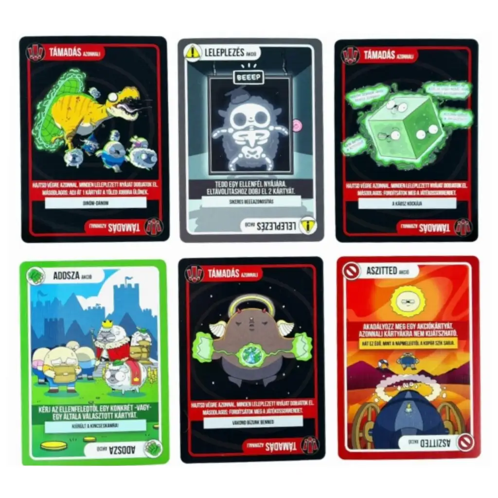 Barik álruhában társasjáték kép 2