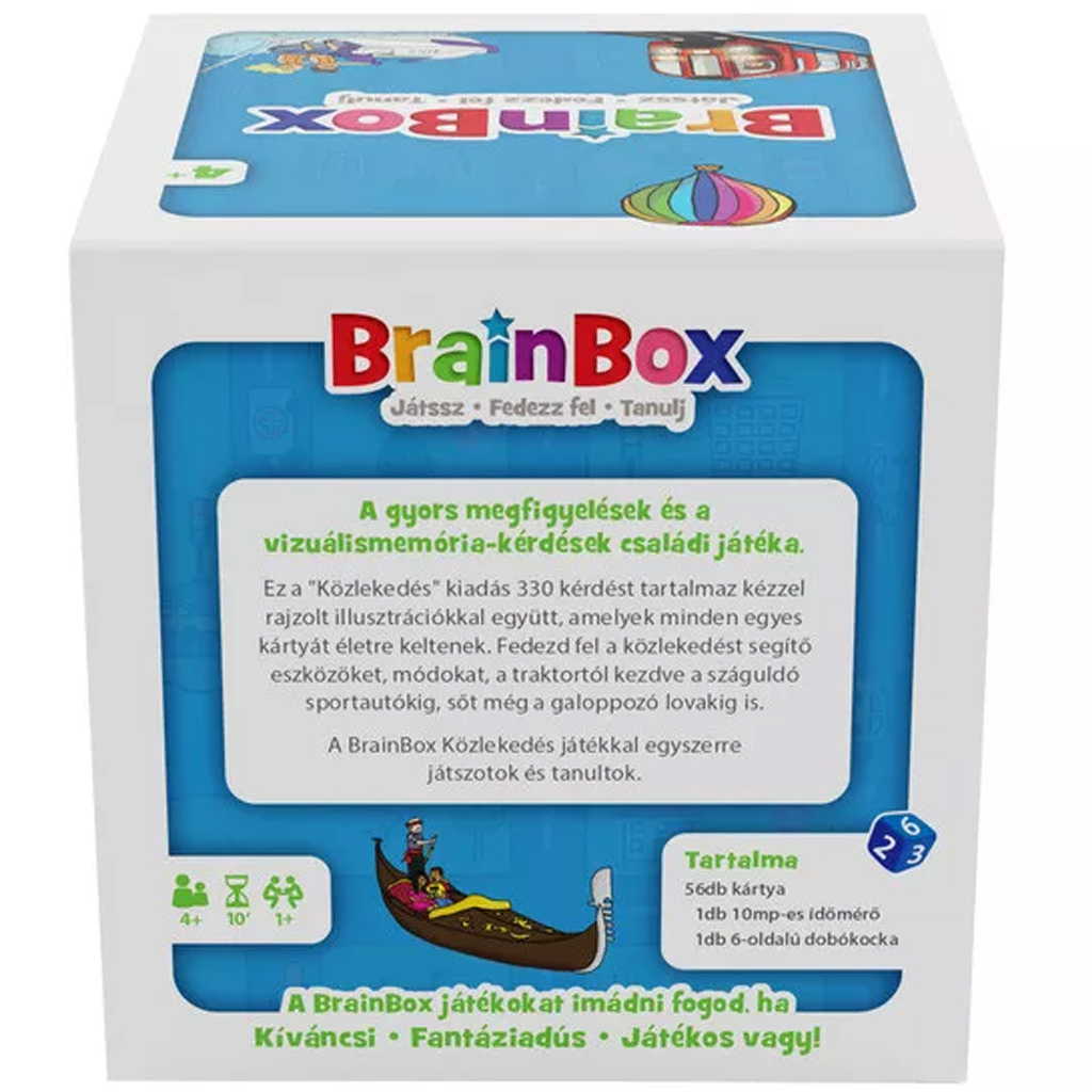 Közlekedés társasjáték - Brainbox kép 2