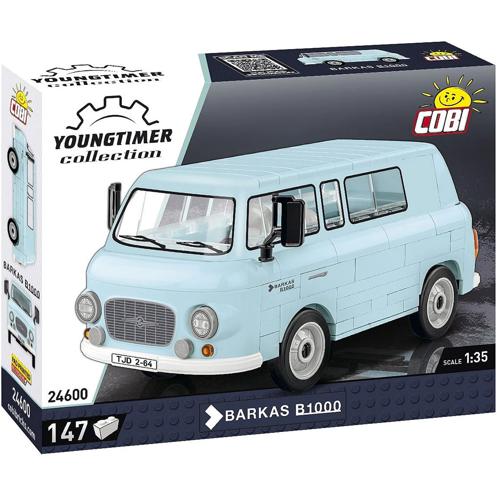 COBI: Barkas B1000 mikrobusz építőjáték (24600)