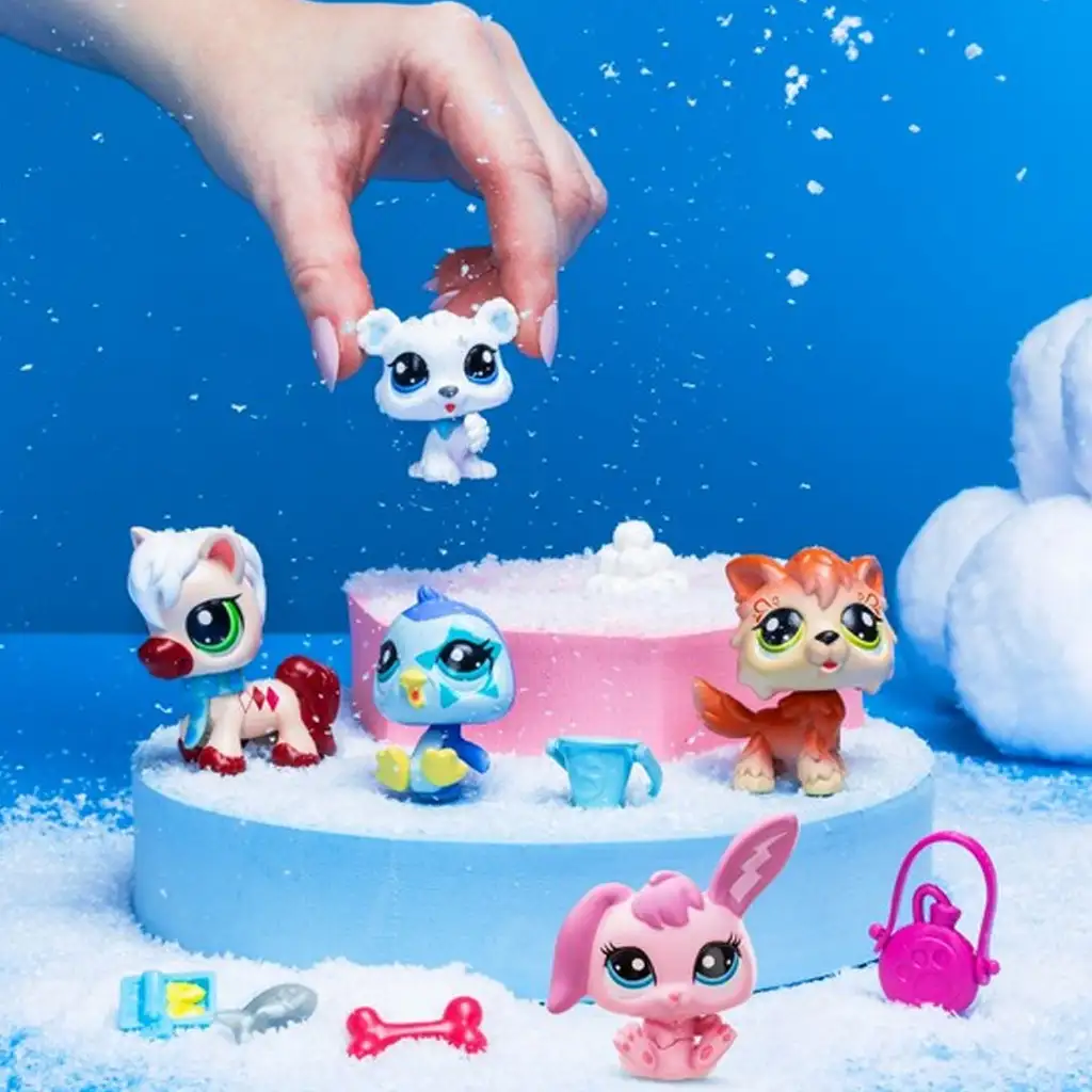 Littlest Pet Shop: Téli barátok 5db-os figura csomag 2.széria kép 3