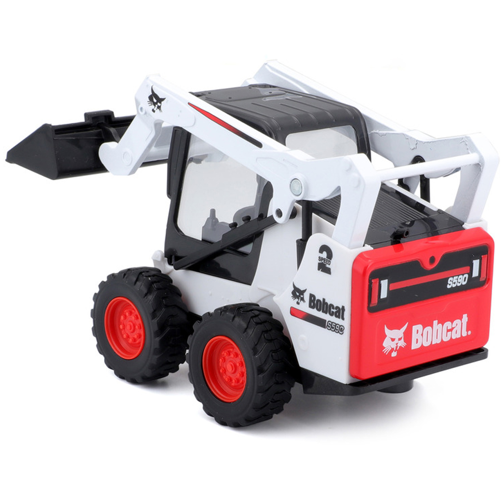 Bburago: Bobcat markolóval - 10cm kép 4