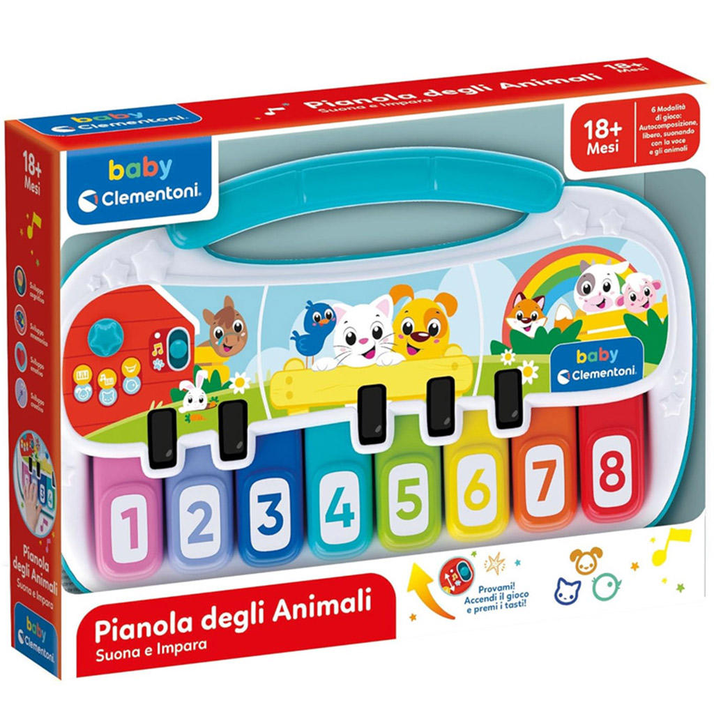 Állatos szintetizátor bébijáték - Clementoni baby