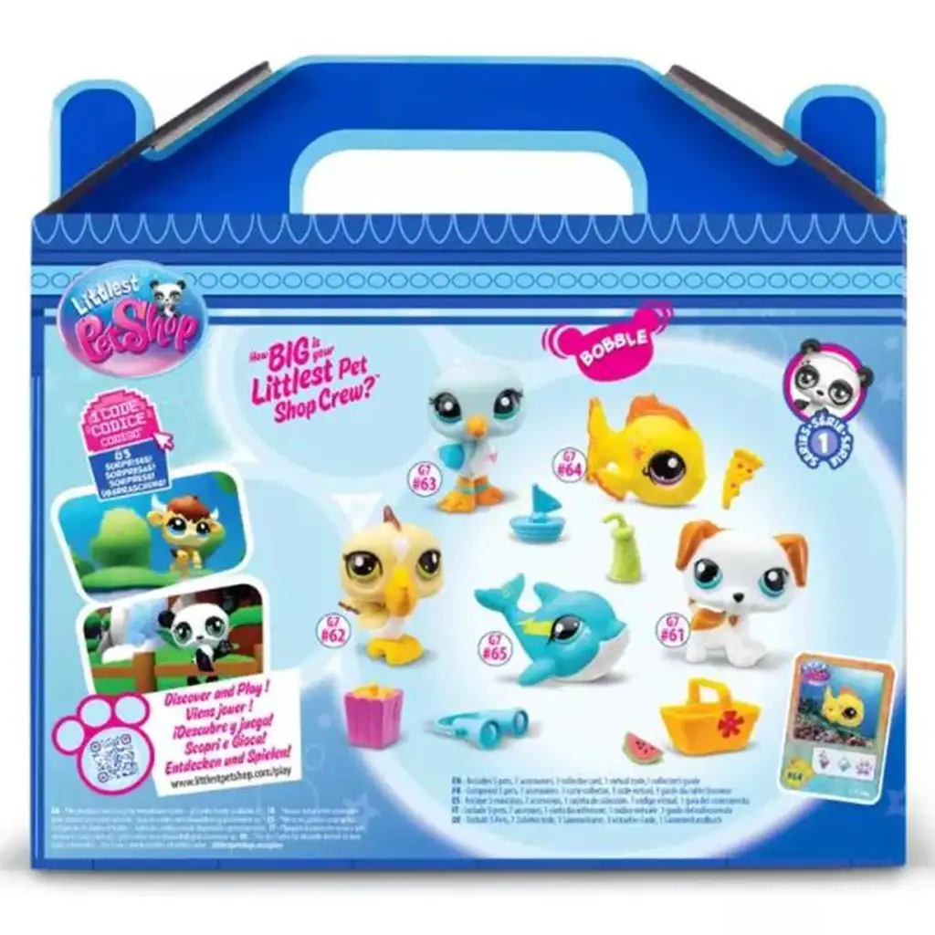 Littlest Pet Shop: 5db-os figura csomag 1. széria - Strand kép 3