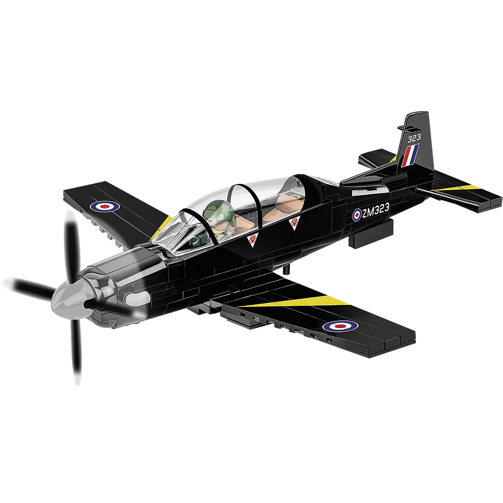 COBI: Beechcraft T-6 Texan II fekete építőjáték (26626) kép 2