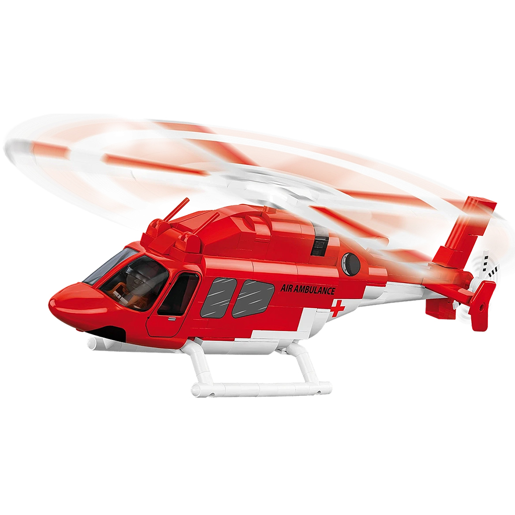 COBI: Bell 429 Légi Mentő helikopter építőjáték (26629) kép 2