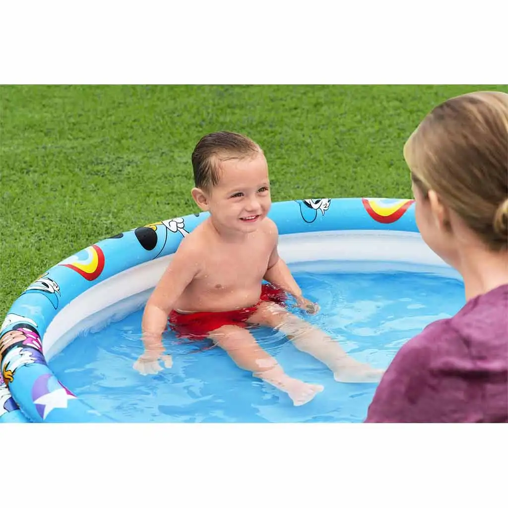 Bestway: Disney Junior® Mickey Egér pancsoló medence Ø 122 x 25 cm kép 4