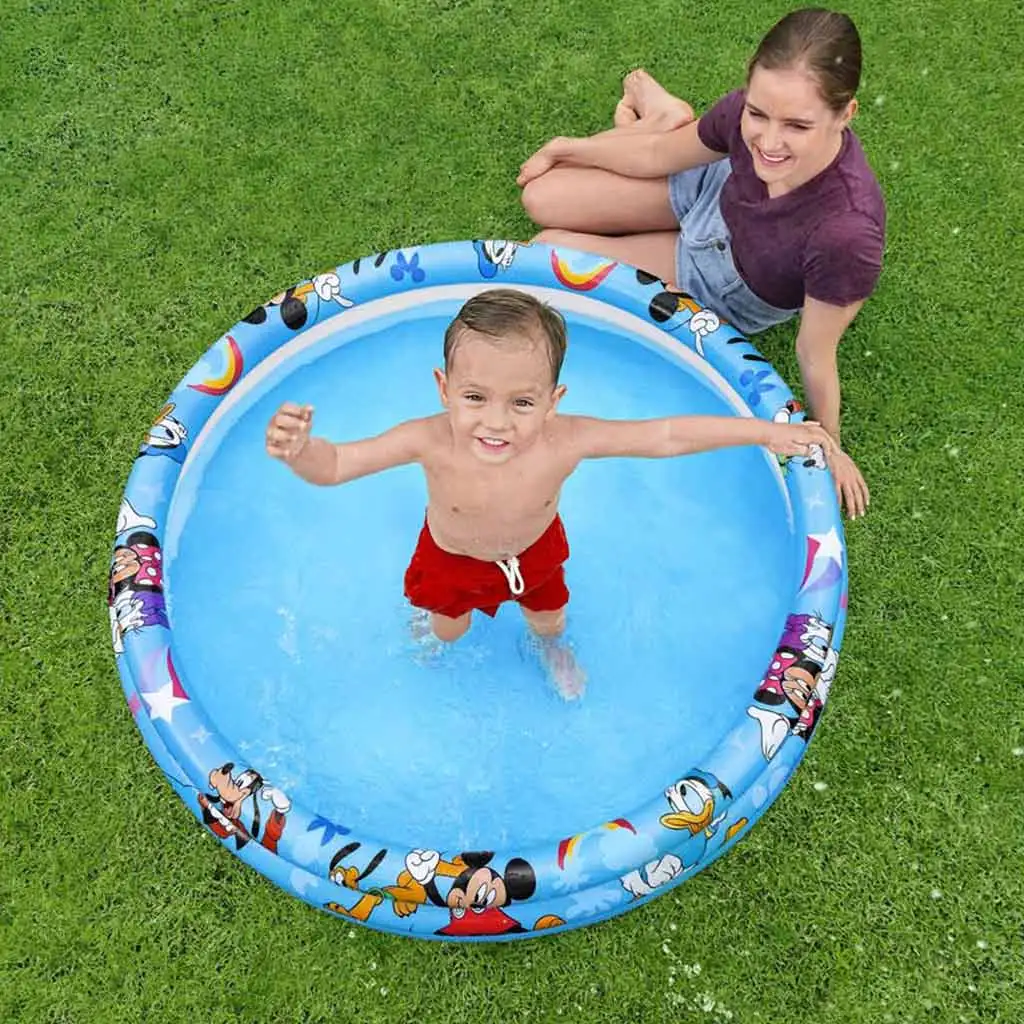 Bestway: Disney Junior® Mickey Egér pancsoló medence Ø 122 x 25 cm kép 5