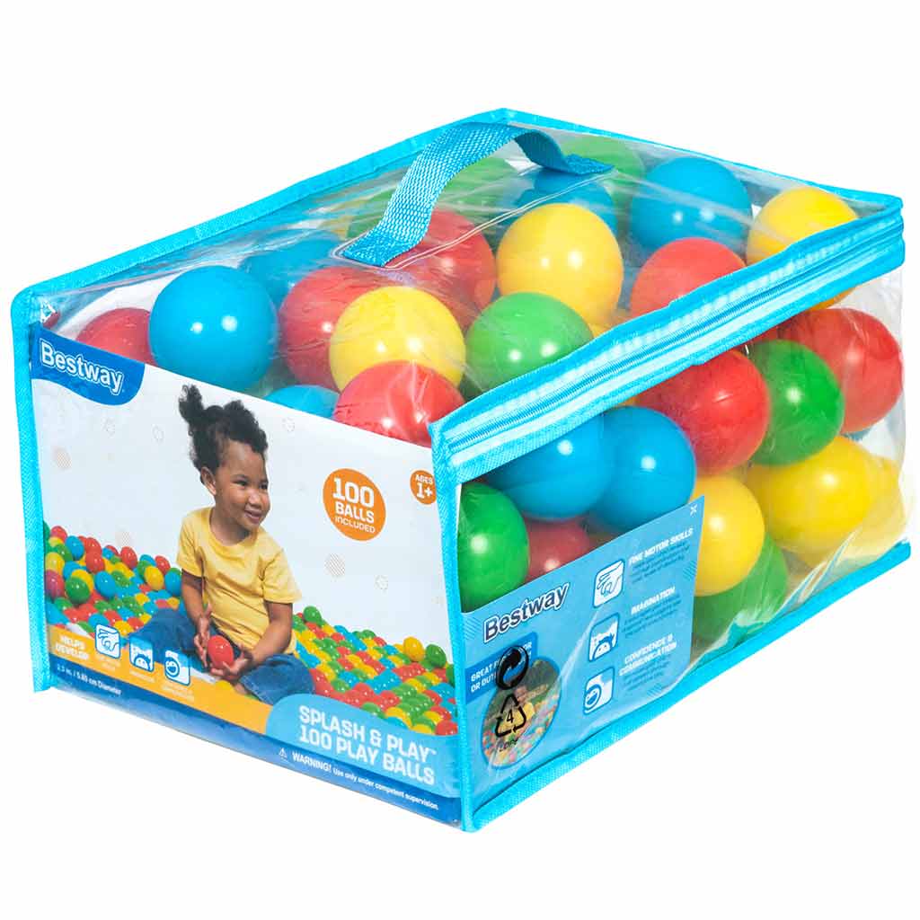 Bestway: Splash & Play™ játéklabda 100db-os csomag
