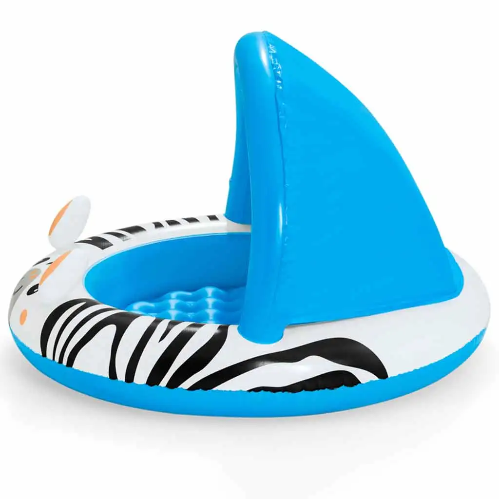 Bestway: Safari Sun™ zebrás pancsoló medence napvédő tetővel Ø 97 x 66 cm kép 3