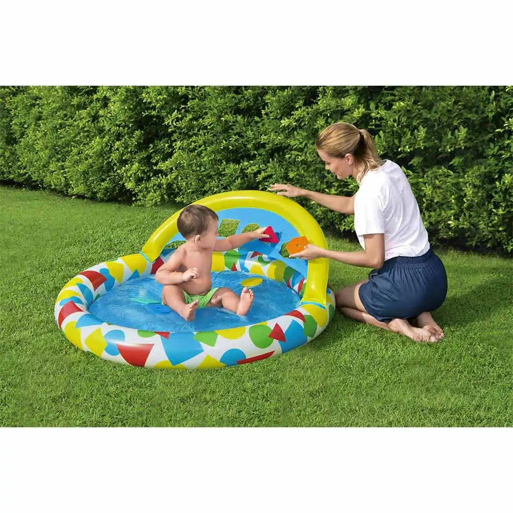Bestway: Lil' Splash & Learn™ pancsolómedence 120 x 117 x 46 cm kép 2