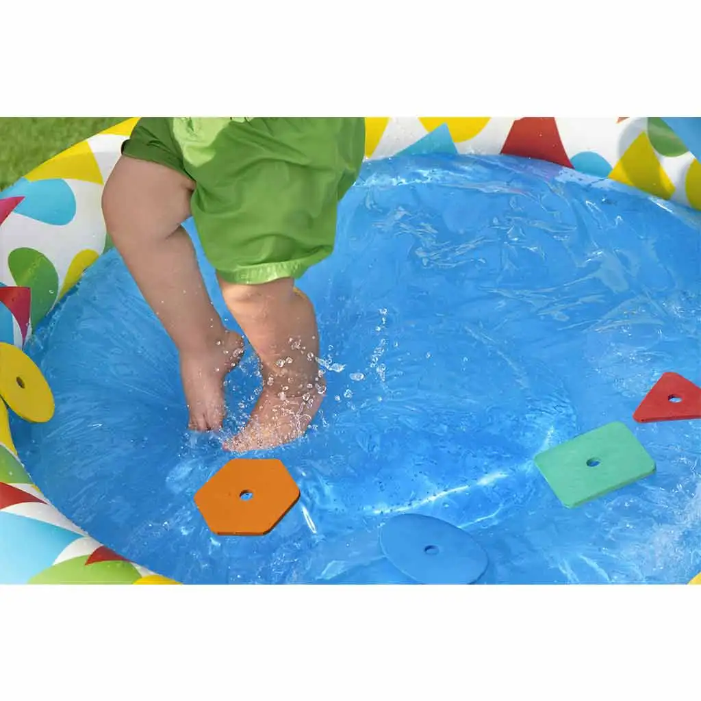 Bestway: Lil' Splash & Learn™ pancsolómedence 120 x 117 x 46 cm kép 5