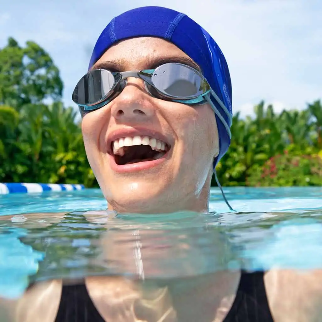 Bestway: Sleek 'N Stretch Premium™ Textil úszósapka 14 éves kortól kép 5