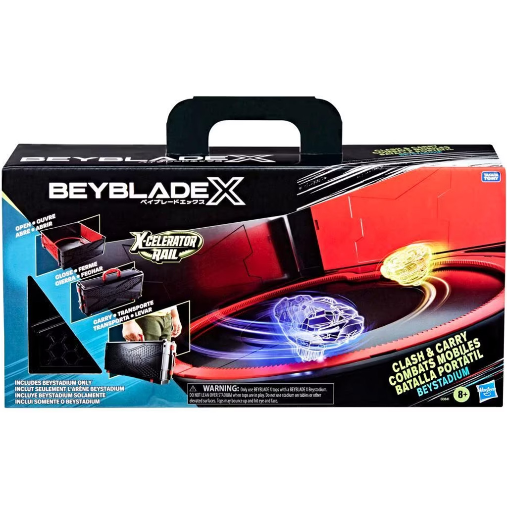 Beyblade X: Beystadium Clash & Carry hordozható harci aréna – Hasbro kép 2
