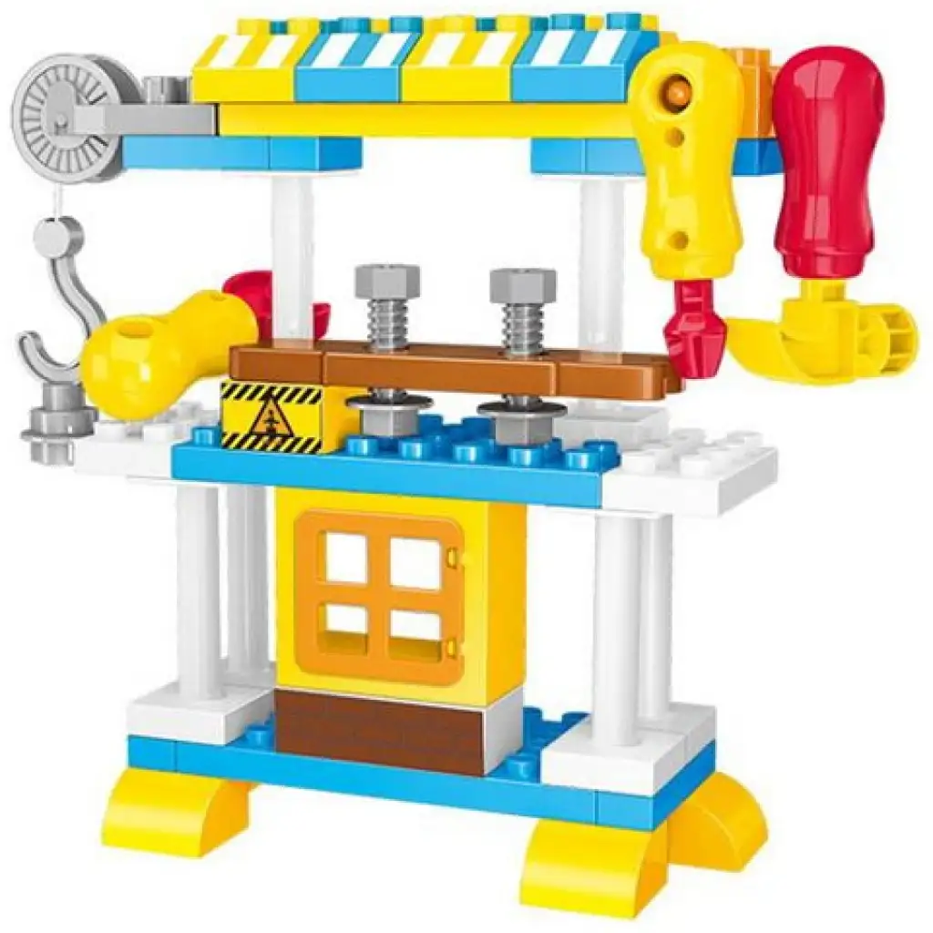 Blocks Barkácsasztal építőjáték szett 50db-os kép 2