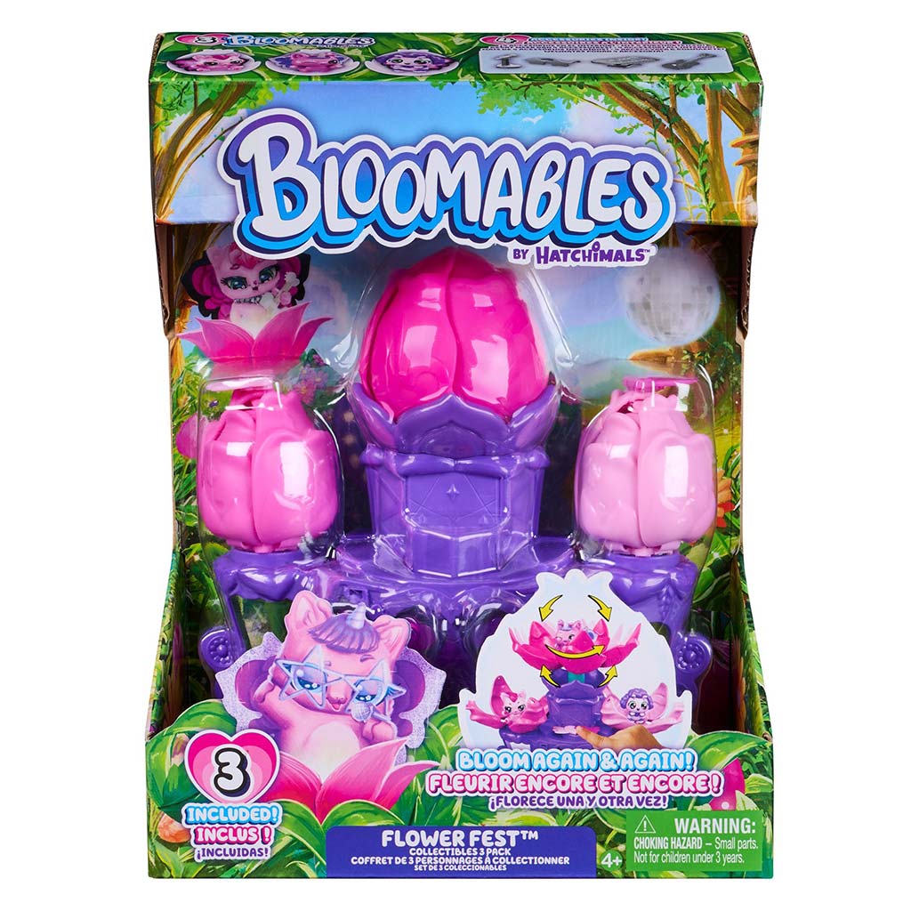 Hatchimals: Bloomables Virág fesztivál játékszett - Spin Master