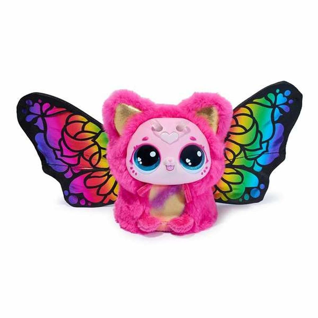 Hatchimals: Bloomables Kittyfly meglepetés Cicapillangó virágban - Spin Master kép 4
