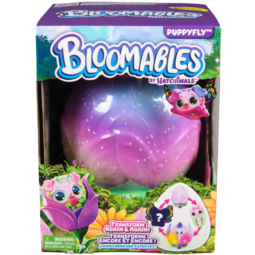 Hatchimals: Bloomables surprise - Puppyfly meglepetés kutyapillangó virágban - Spin Master