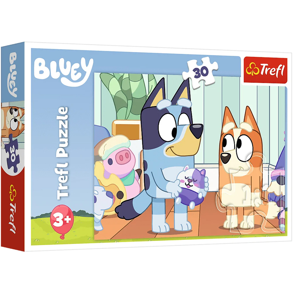 Bluey játékidő 30db-os puzzle - Trefl
