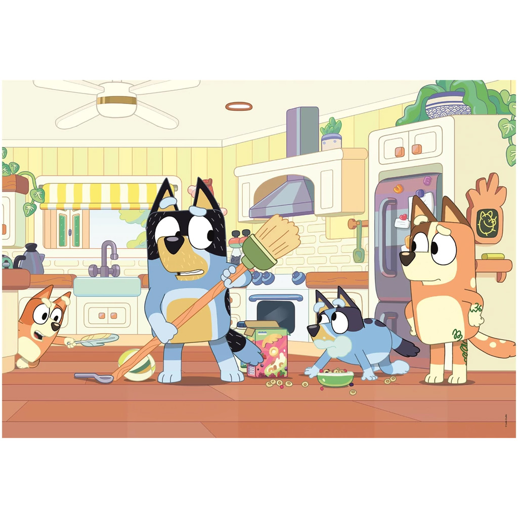 Bluey a konyhában 60db-os Supercolor puzzle - Clementoni kép 2