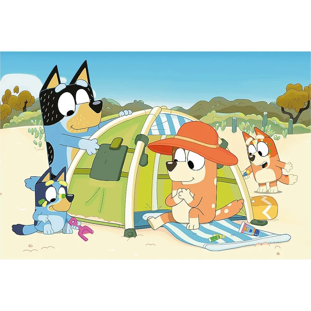 Bluey csodálatos napja 24 db-os Maxi puzzle - Trefl kép 2