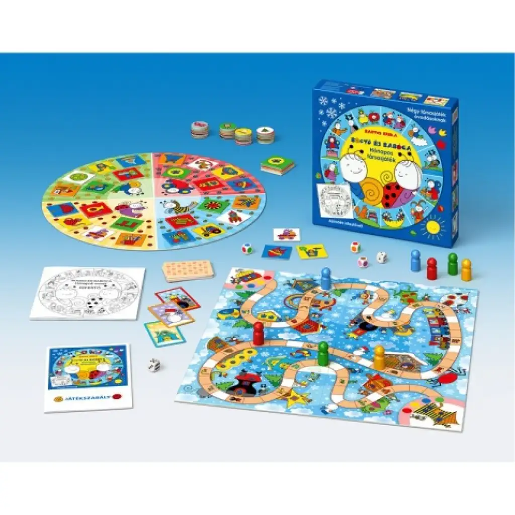 Bogyó és Babóca: Hónapok társasjáték kép 3