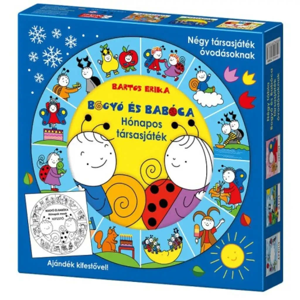 Bogyó és Babóca: Hónapok társasjáték
