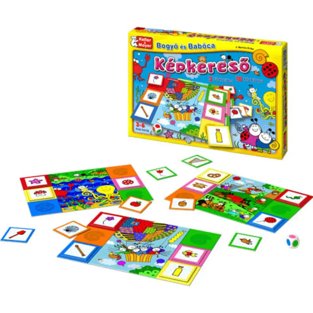 Bogyó és Babóca képkereső társasjáték kép 2