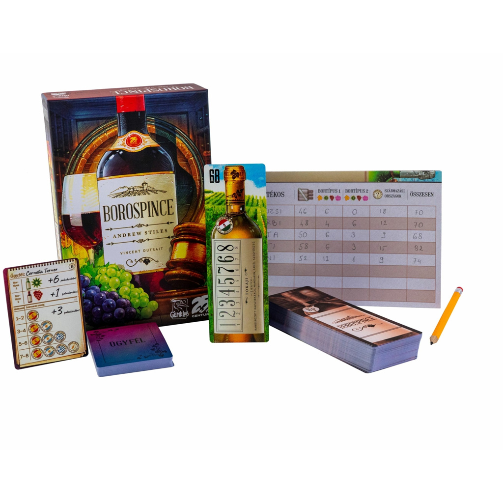 Borospince társasjáték kép 2