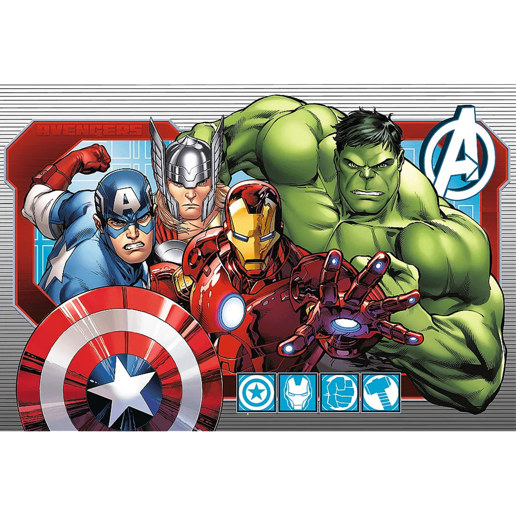 Marvel Bosszúállók 24db-os maxi puzzle - Trefl kép 2