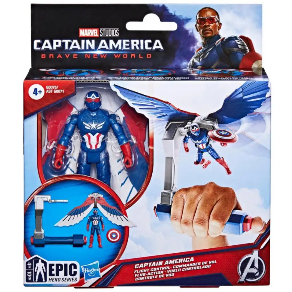 Bosszúállók Epic Hero Series: Amerika Kapirány 10cm-es figura - Hasbro