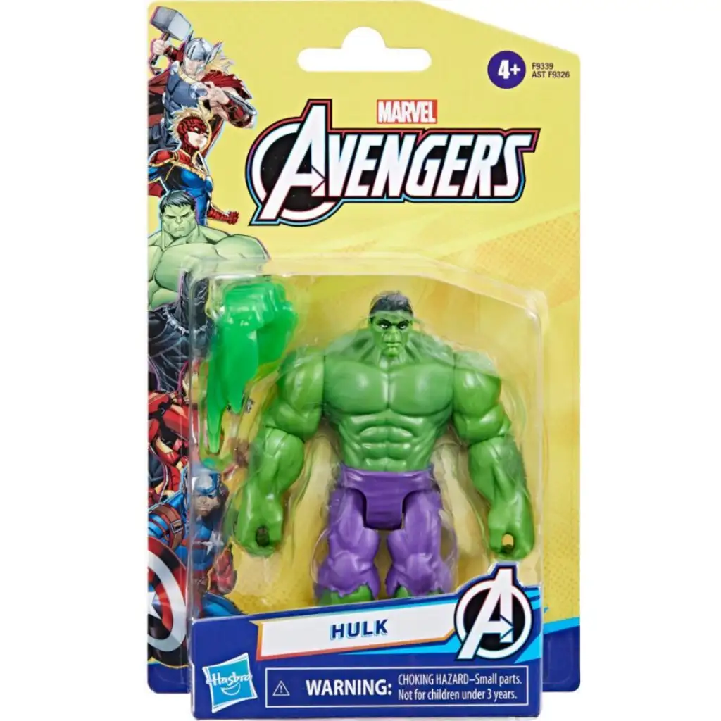 Bosszúállók: Hulk 10cm-es akciófigura kiegészítővel - Hasbro