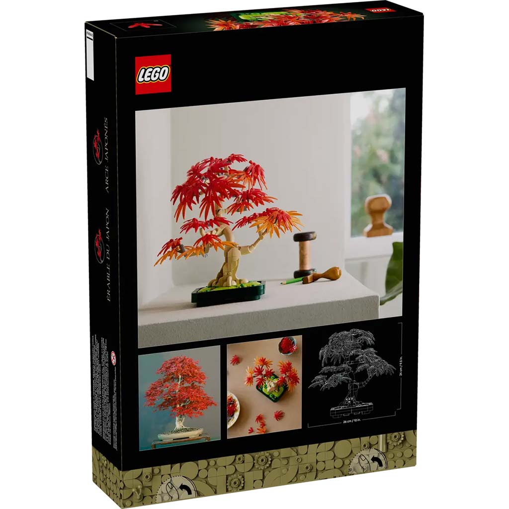 LEGO® Botanicals: Vöröslevelű japán juhar bonsai (10348) kép 2