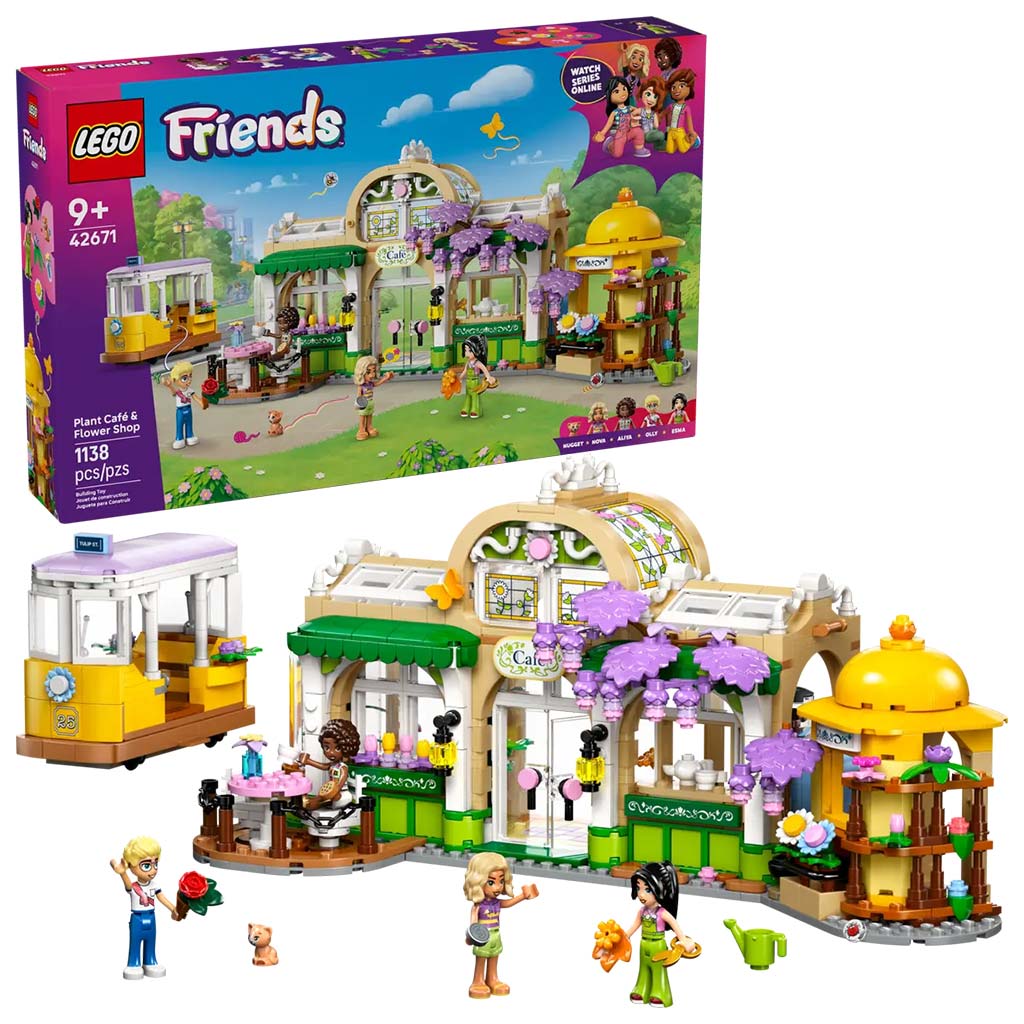LEGO® Friends: Botanikus kávéház és virágbolt (42671)