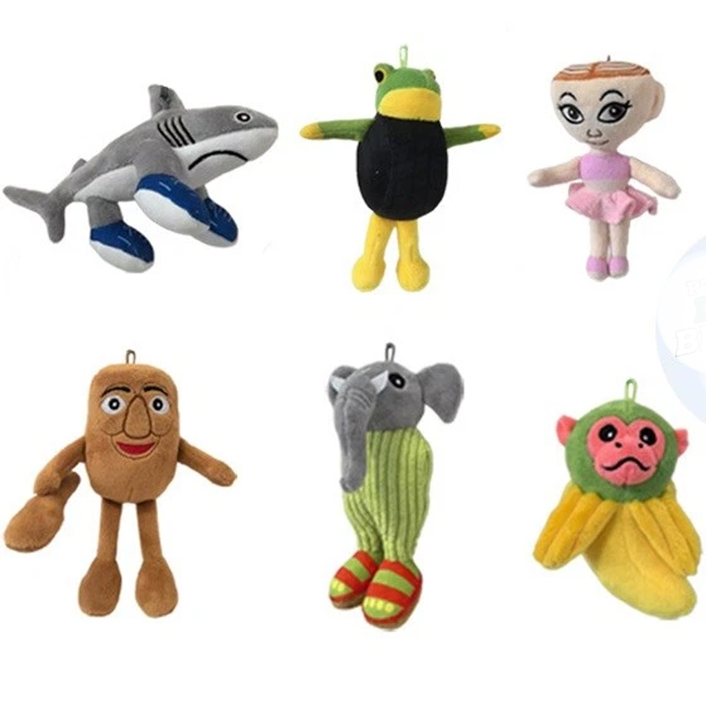 Italian Brainrot plüssfigura 28 cm többféle változatban 1db