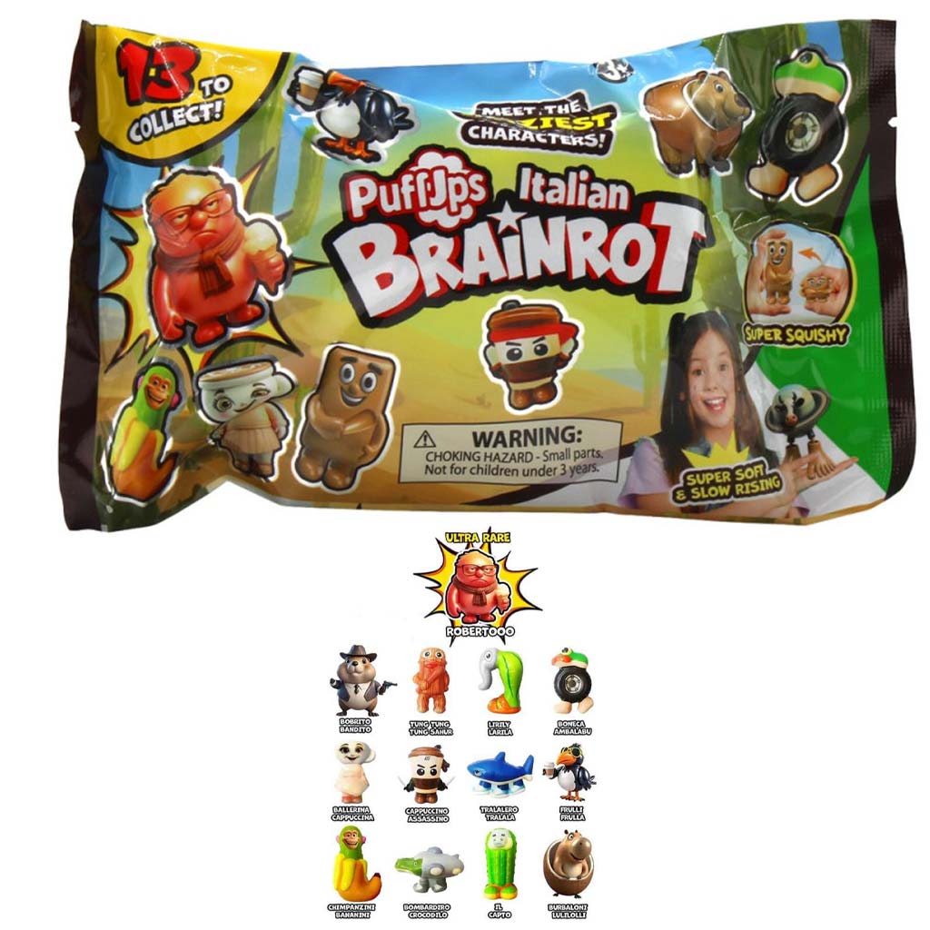 Brainrot nyújtható meglepetés figurák