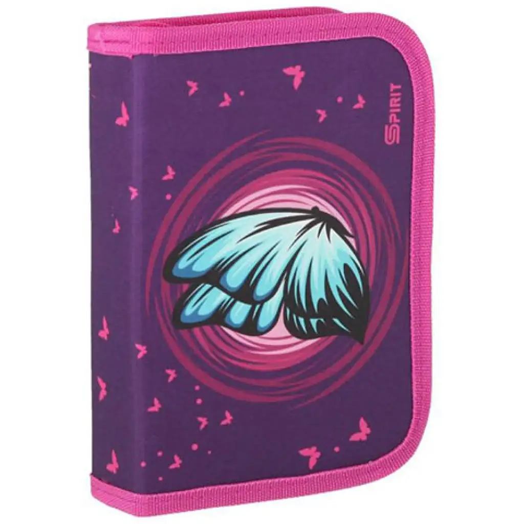 Spirit: Blue Butterfly 3D mintás kihajtható töltött tolltartó 50db
