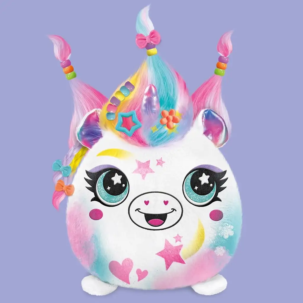 Airbrush színezhető állatok Hairific puha pajti kétféle változatban 1db kép 4