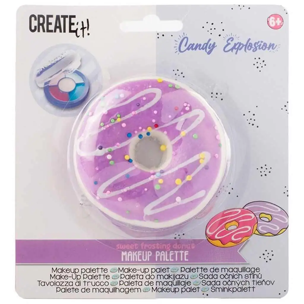 Canenco: Create It! Candy fánk alakú sminkpaletta kétféle változatban kép 2