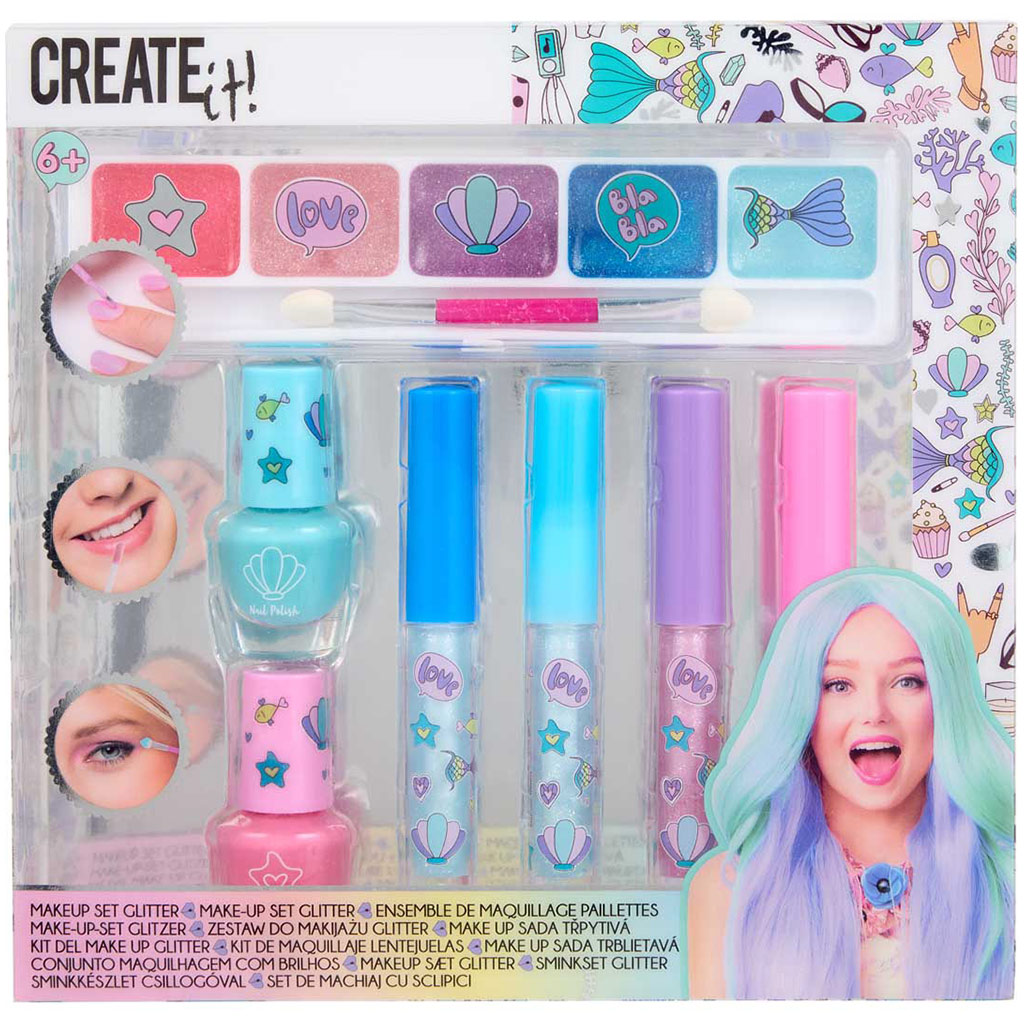 Canenco: Create It! Csillámos sellő sminkkészlet