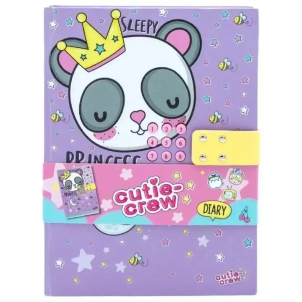 Canenco: Cutie Crew pandás titkos napló kódzárral