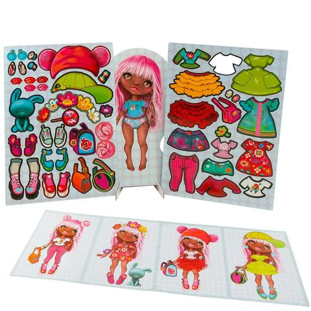 Canenco: I Am mágneses öltöztethető baba - Ella kép 2