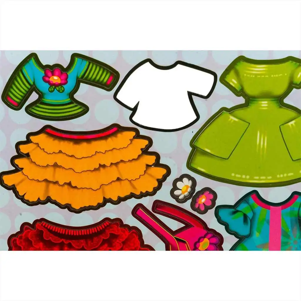 Canenco: I Am mágneses öltöztethető baba - Ella kép 3