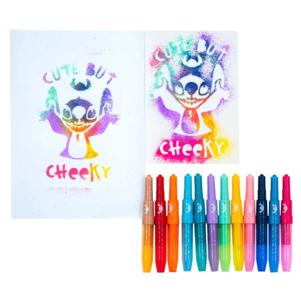 Canenco: Stitch színező szett fújós filctollal kép 2