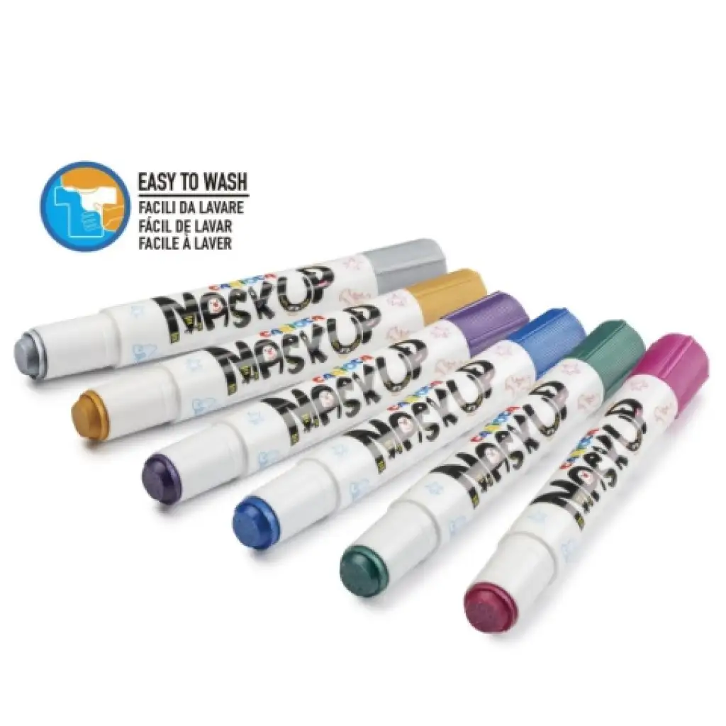 MaskUp Metallic 6db-os arcfestő szett - Carioca kép 2