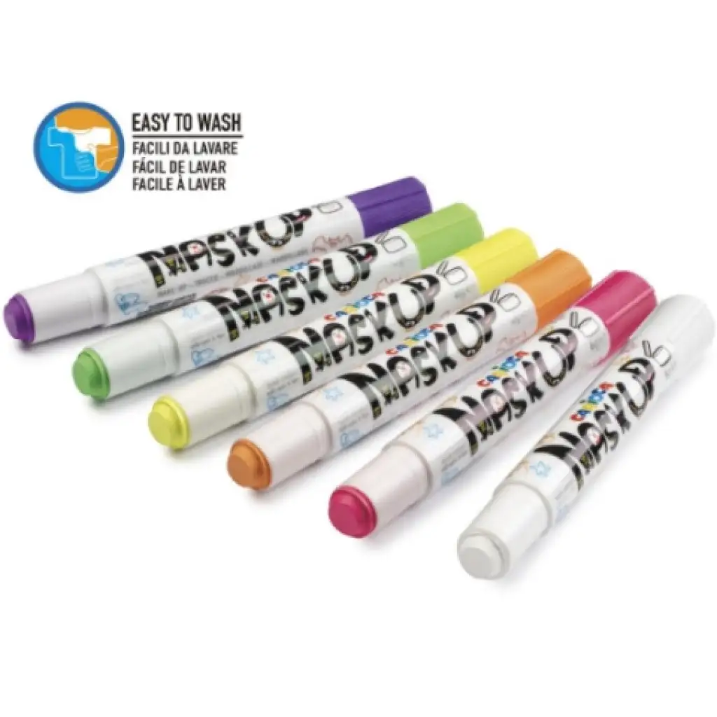 MaskUp Neon 6db-os arcfestő szett - Carioca kép 2