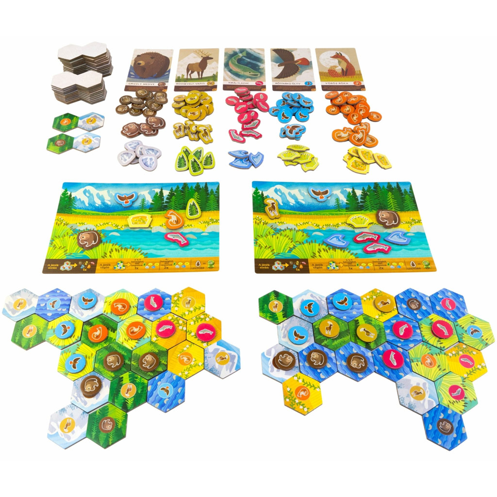 Cascadia junior társasjáték kép 2