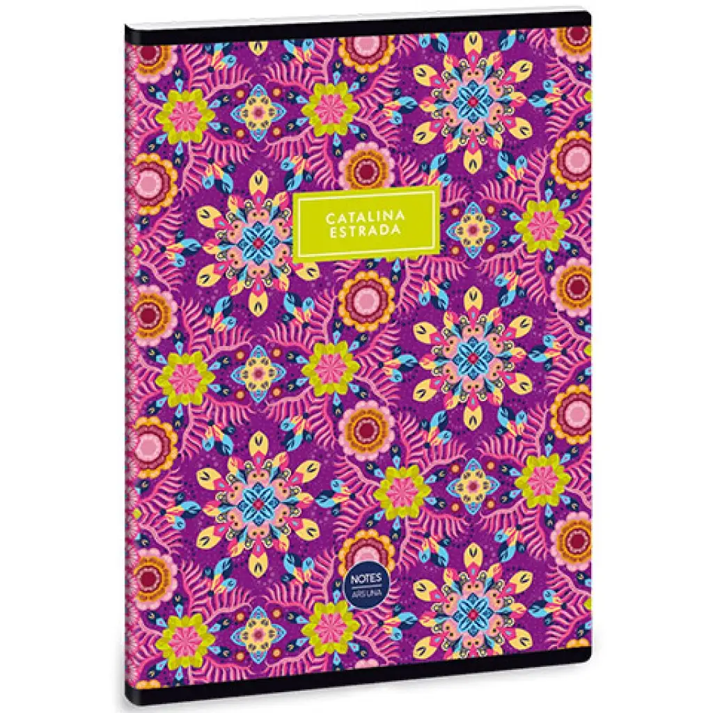 Ars Una: Catalina Estrada mandala extra kapcsos vonalas füzet A/5